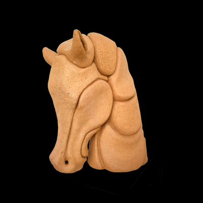 Caballo de Luz N° 3 medidas47 x 40 x 28 cms - Inicio