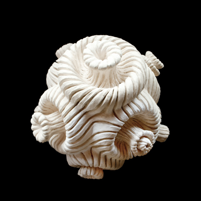 Fractal en Sincronia medidas 37 x 37x 37 cms 3 - Fractales