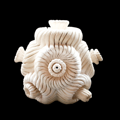 Fractal en Sincronia medidas 37 x 37x 37 cms 4 - Fractales